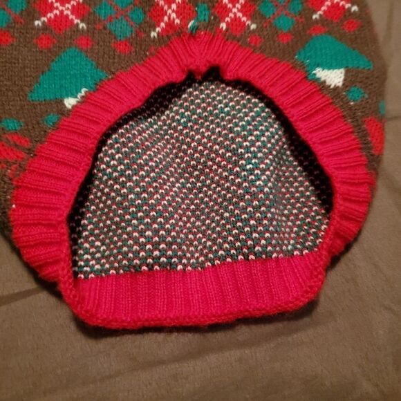 HDE Dog "Ugly" Christmas Sweater Size M - Picture 5 of 7